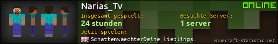 Benutzerleisten 560x90 für Narias_Tv