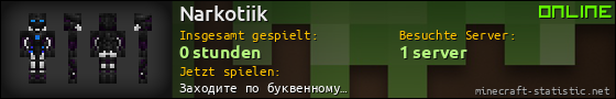 Benutzerleisten 560x90 für Narkotiik