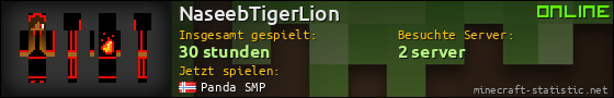 Benutzerleisten 560x90 für NaseebTigerLion