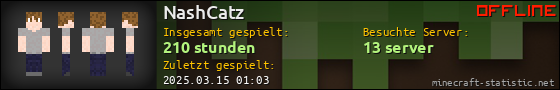 Benutzerleisten 560x90 für NashCatz