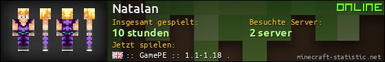 Benutzerleisten 560x90 für Natalan