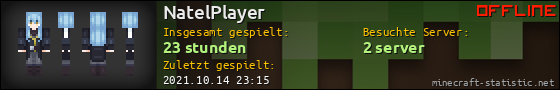 Benutzerleisten 560x90 für NatelPlayer