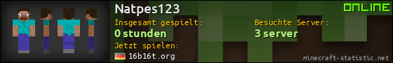 Benutzerleisten 560x90 für Natpes123