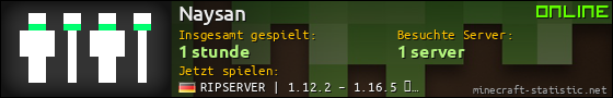Benutzerleisten 560x90 für Naysan