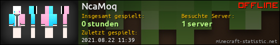 Benutzerleisten 560x90 für NcaMoq
