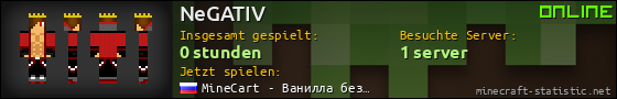 Benutzerleisten 560x90 für NeGATIV