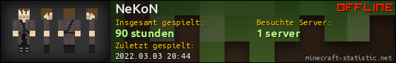 Benutzerleisten 560x90 für NeKoN