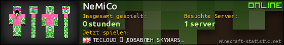 Benutzerleisten 560x90 für NeMiCo