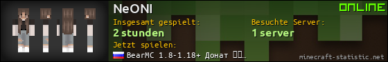Benutzerleisten 560x90 für NeONI