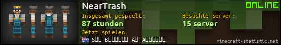 Benutzerleisten 560x90 für NearTrash