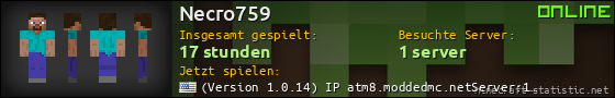 Benutzerleisten 560x90 für Necro759