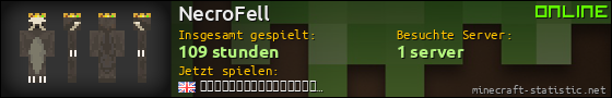 Benutzerleisten 560x90 für NecroFell