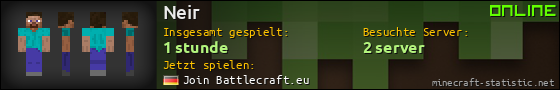 Benutzerleisten 560x90 für Neir