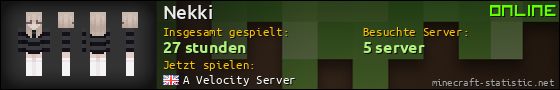 Benutzerleisten 560x90 für Nekki