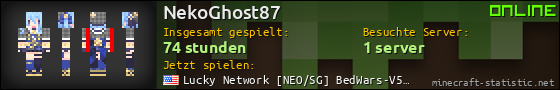 Benutzerleisten 560x90 für NekoGhost87