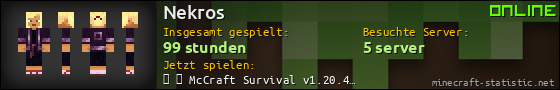 Benutzerleisten 560x90 für Nekros