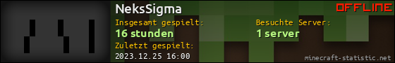 Benutzerleisten 560x90 für NeksSigma