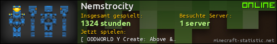 Benutzerleisten 560x90 für Nemstrocity