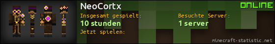 Benutzerleisten 560x90 für NeoCortx