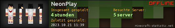 Benutzerleisten 560x90 für NeonPlay