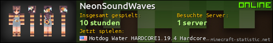 Benutzerleisten 560x90 für NeonSoundWaves