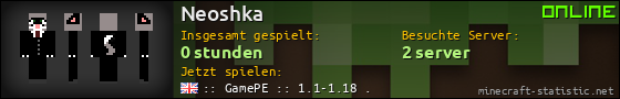 Benutzerleisten 560x90 für Neoshka