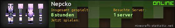 Benutzerleisten 560x90 für Nepcko