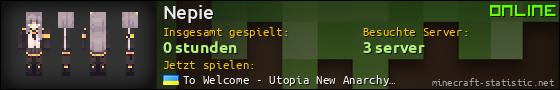 Benutzerleisten 560x90 für Nepie