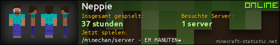Benutzerleisten 560x90 für Neppie