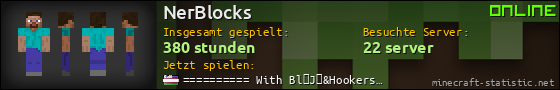 Benutzerleisten 560x90 für NerBlocks