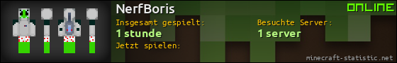 Benutzerleisten 560x90 für NerfBoris