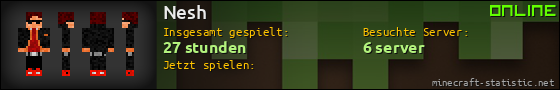 Benutzerleisten 560x90 für Nesh