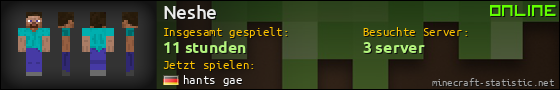 Benutzerleisten 560x90 für Neshe