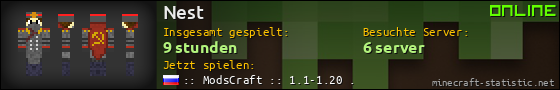 Benutzerleisten 560x90 für Nest