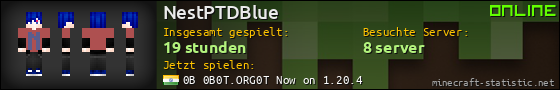 Benutzerleisten 560x90 für NestPTDBlue