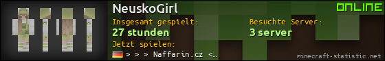 Benutzerleisten 560x90 für NeuskoGirl