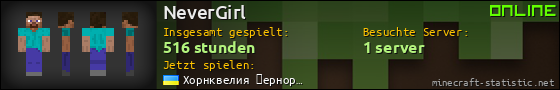 Benutzerleisten 560x90 für NeverGirl