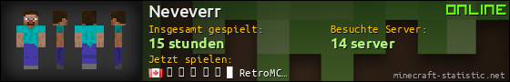 Benutzerleisten 560x90 für Neveverr