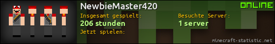 Benutzerleisten 560x90 für NewbieMaster420