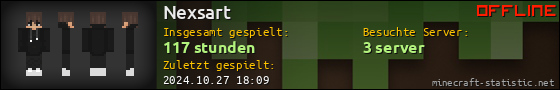 Benutzerleisten 560x90 für Nexsart