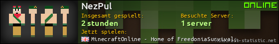 Benutzerleisten 560x90 für NezPul