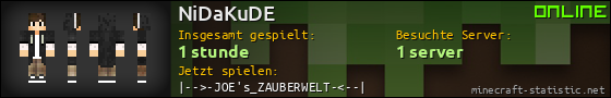 Benutzerleisten 560x90 für NiDaKuDE