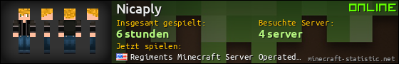 Benutzerleisten 560x90 für Nicaply