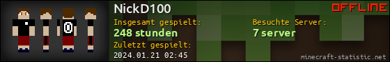 Benutzerleisten 560x90 für NickD100