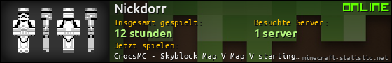 Benutzerleisten 560x90 für Nickdorr