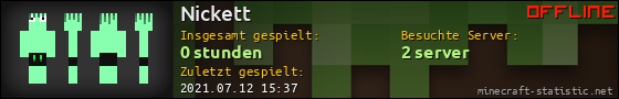 Benutzerleisten 560x90 für Nickett