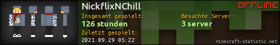 Benutzerleisten 560x90 für NickflixNChill