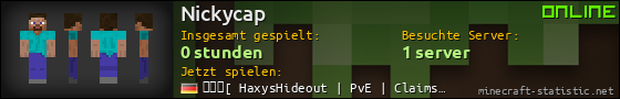 Benutzerleisten 560x90 für Nickycap
