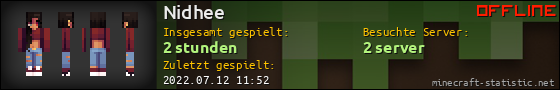 Benutzerleisten 560x90 für Nidhee