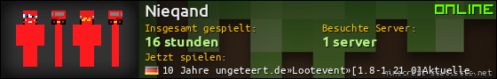 Benutzerleisten 560x90 für Nieqand